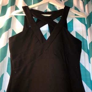 Black Shimmer Dress